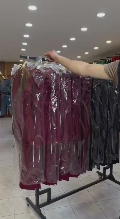 Ensemble Élégance Bordeaux – Miss’Okem Paris