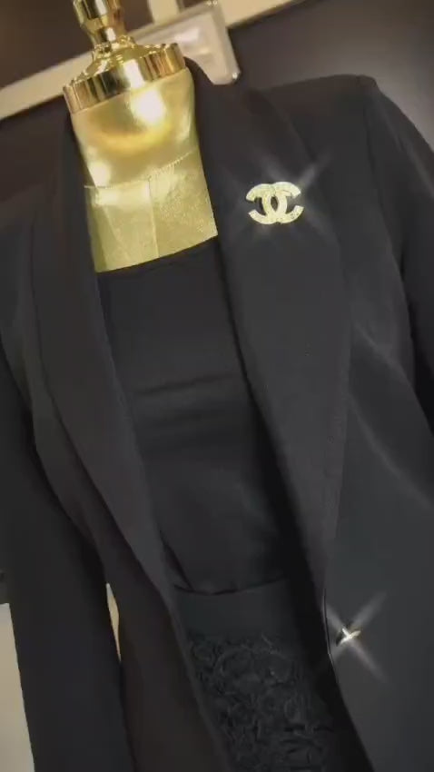 Ensemble Élégance Parisienne – Miss’Okem NOIR